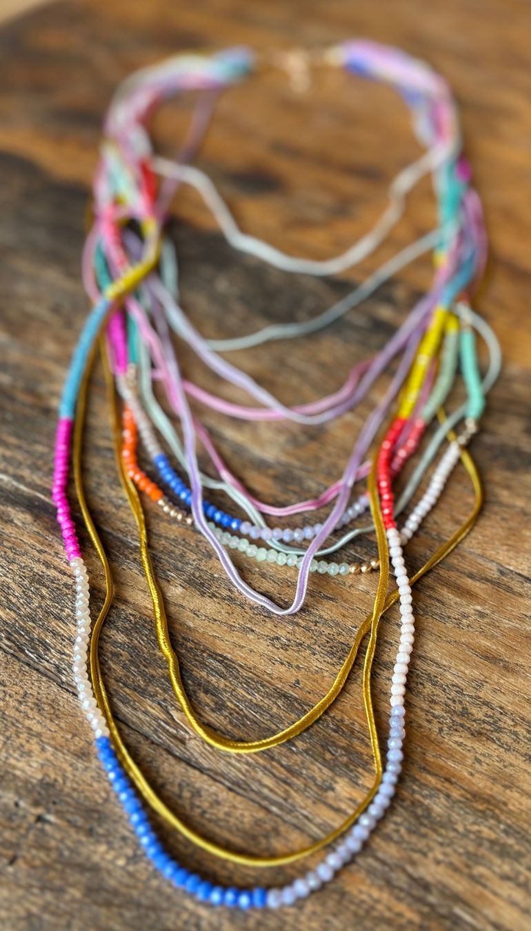 Colliers: Collier multicolor – Neuf avec emballage d'origine à Locarno par DBSiesta