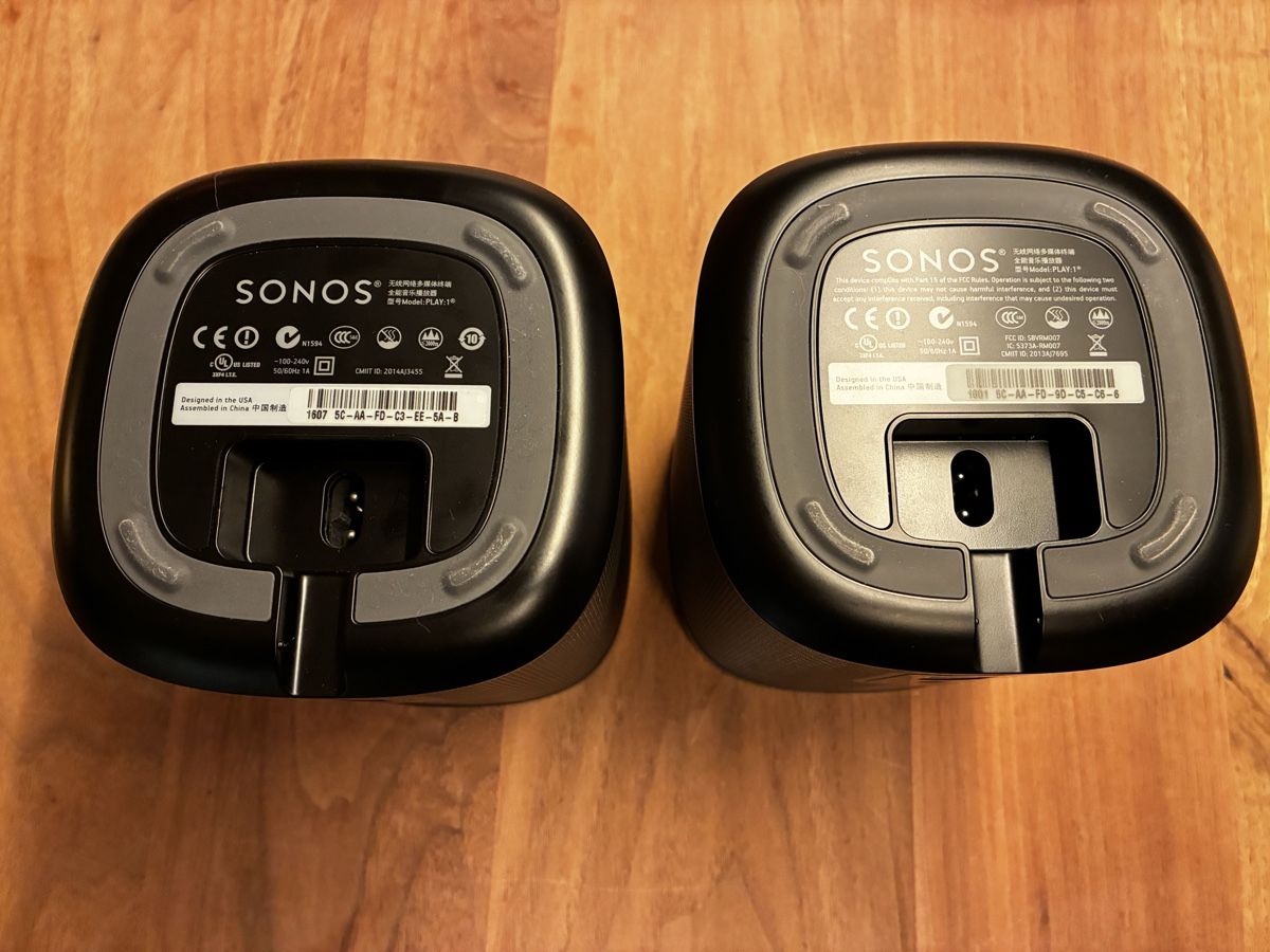 Sonos Lautsprecher: Sonos Play 1 Stereo paar – Gebraucht aus Wangen sz von ms1_k9x8 3