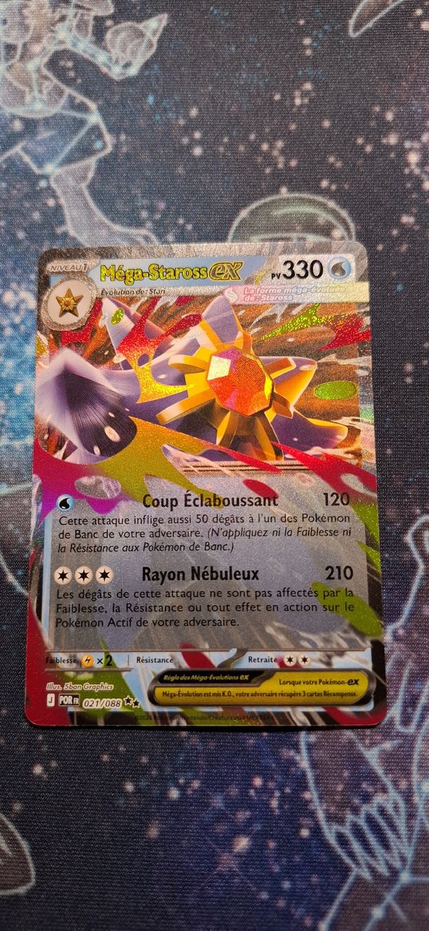 Pokémon Sammelbilder & Trading cards: Méga-Staross EX 021/088 - Équilibre Parfait FR – Neu (gemäss Beschreibung) aus Petit-Lancy von Kara_TCG 1