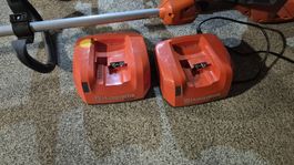 Husqvarna QC330 Ladegerät 2 Stück - funktionieren
