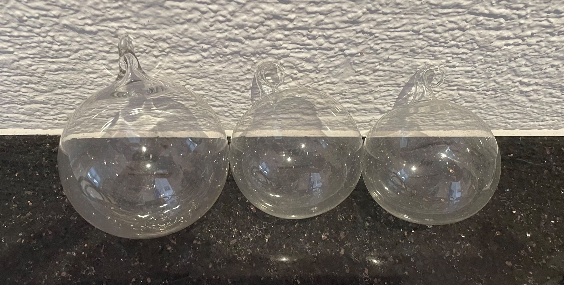 Glasi Hergiswil Tutte le decorazioni: 4 wunderschöne Glaskugeln, Glasi Hergiswil – Usato da Niederweningen venduto da baghirac 3