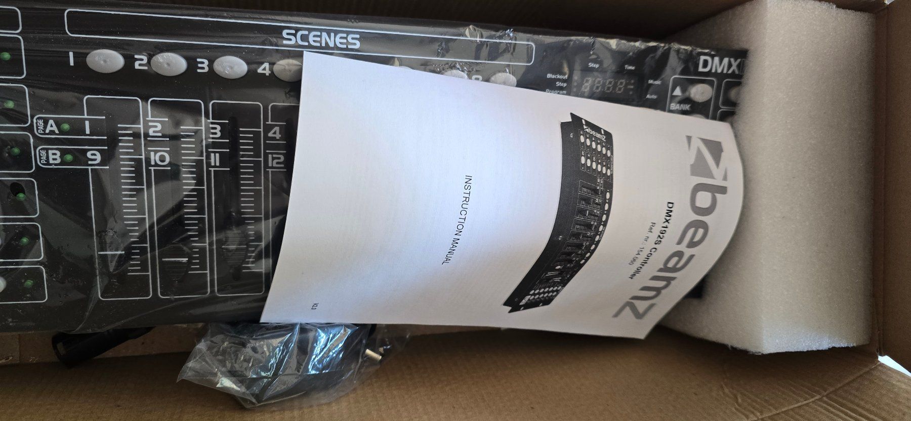 Platines de mixage: Neu: BeamZ Dmx-192s – Neuf avec emballage d'origine à St. German par SchlufiPeter86 3