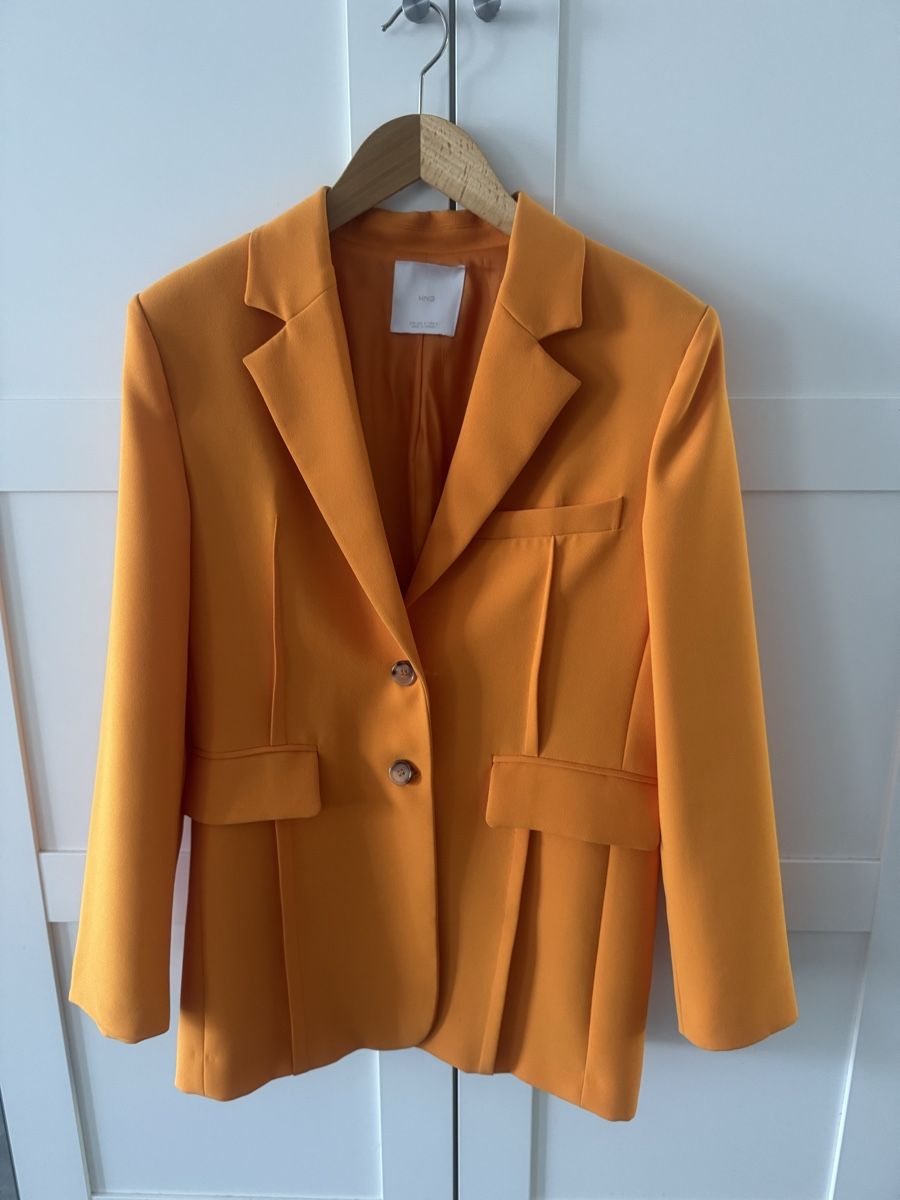 Mango Giacche: Blazer Mango orange, gr. M – Usato da Biel/Bienne venduto da 2Cheesecake