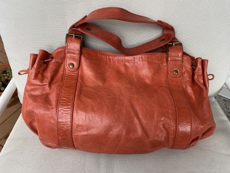 Sac à main Gérard Darel 24h en cuir corail