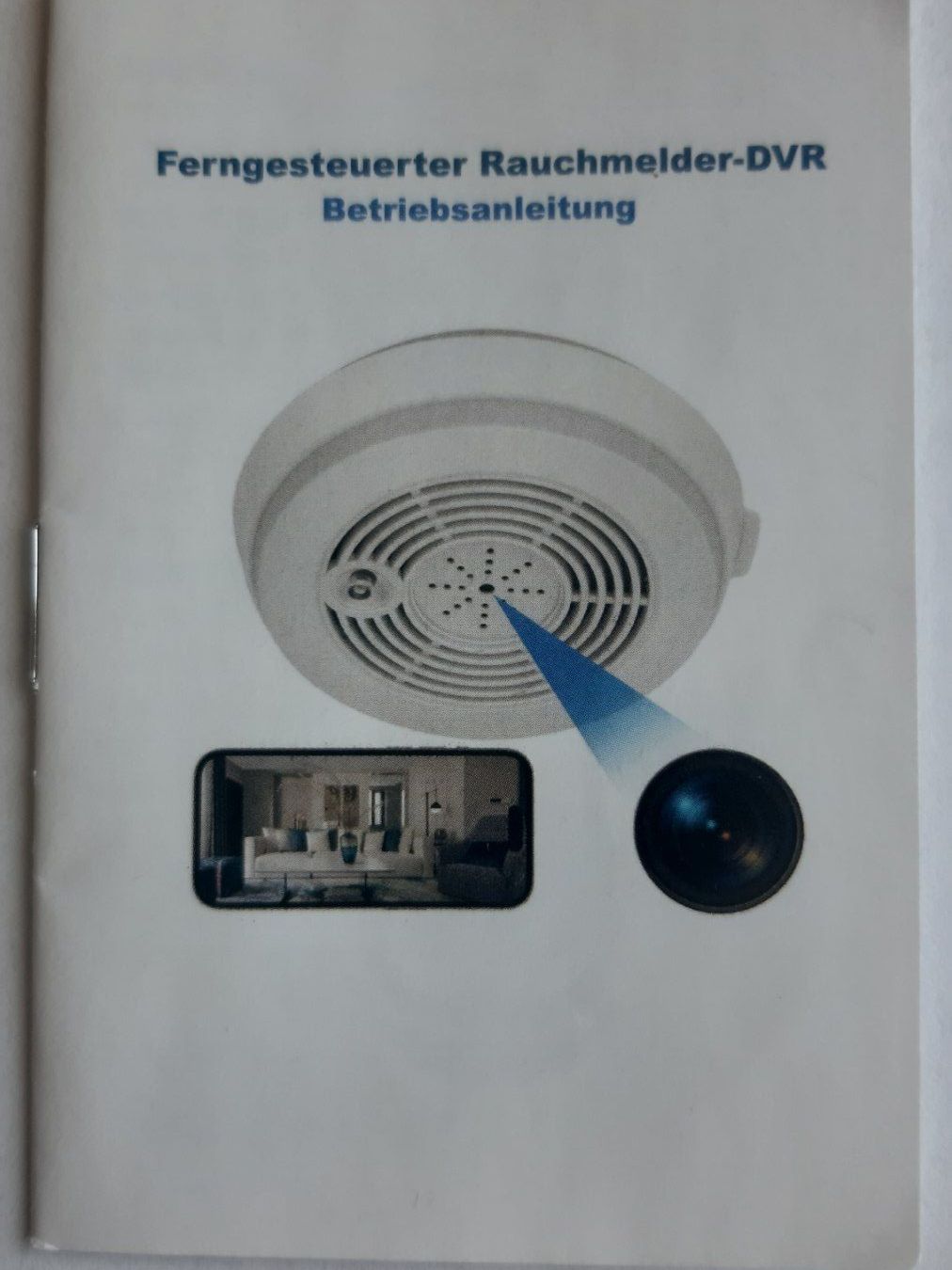 Fotocamera: Rauchmelder Camera DVR Ferngesteuert – Usato da Wila venduto da myquaso 5