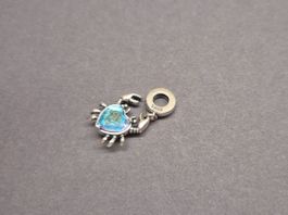 Charm Krabbe blau +Garantie