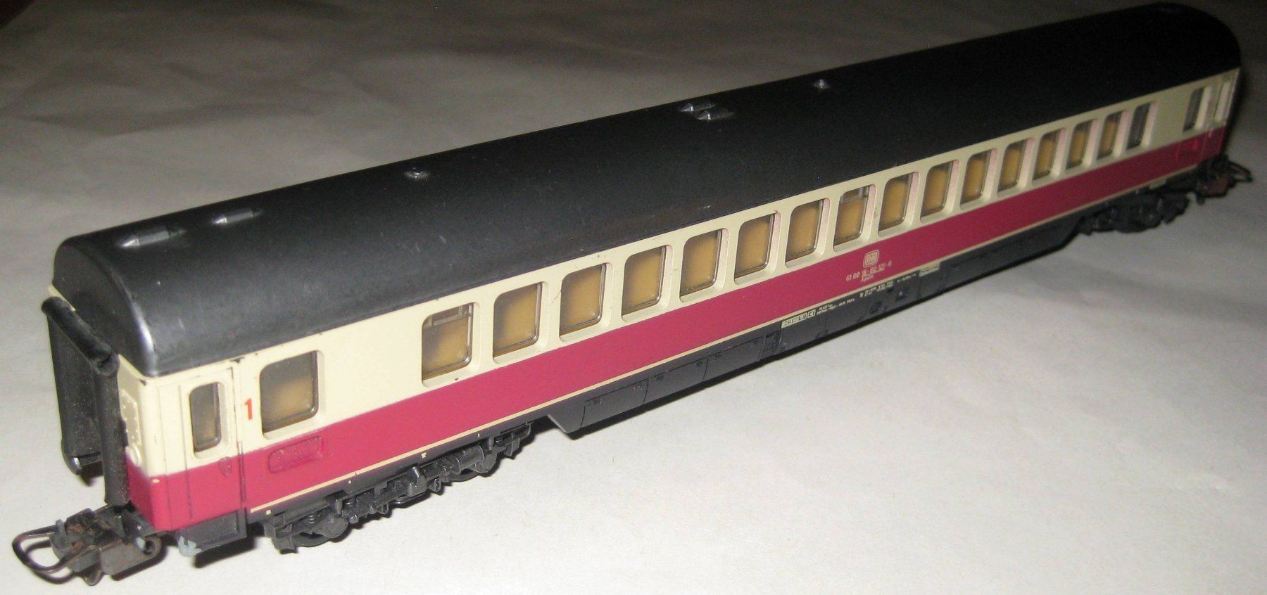 Lima Modellini di ferrovie: Lima 309533 und 309168 TEE DB, DC, ohne OVP – Usato da Yverdon les Bains venduto da f751m 8