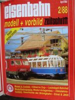 Eisenbahn Zeitschrift modell + vorbild, 2/88 Apr./Mai