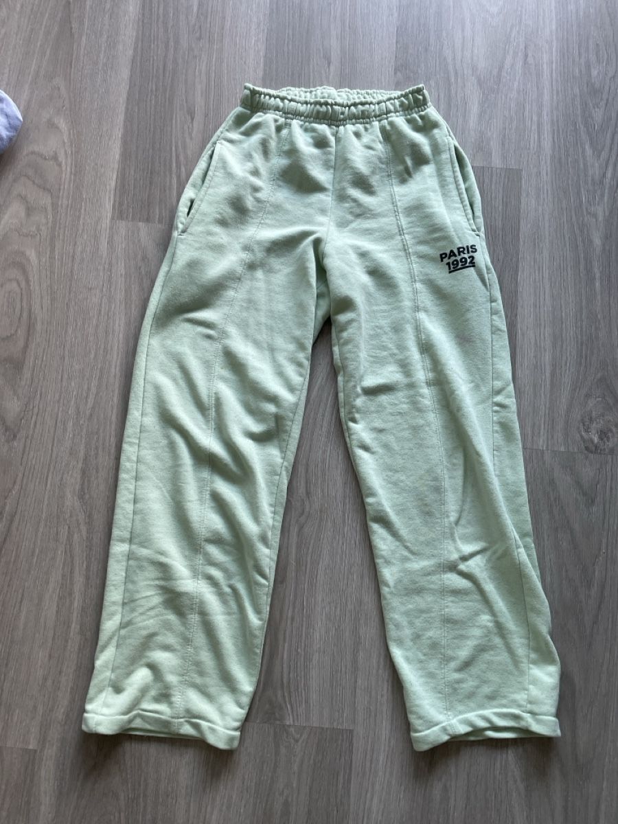 Pantaloni: Hose mintgrün Paris 1992  Grösse 152 – Usato da Biel/Bienne venduto da Fashionstrasse1
