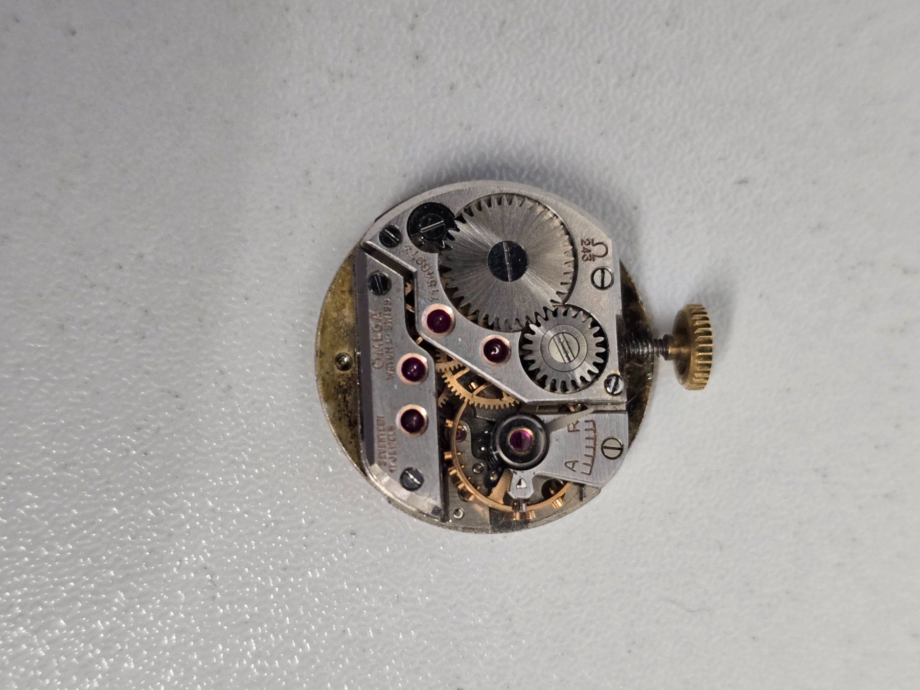 Omega Orologi: Mouvement Omega 243 – Difettoso da Tramelan venduto da Nirdan 2