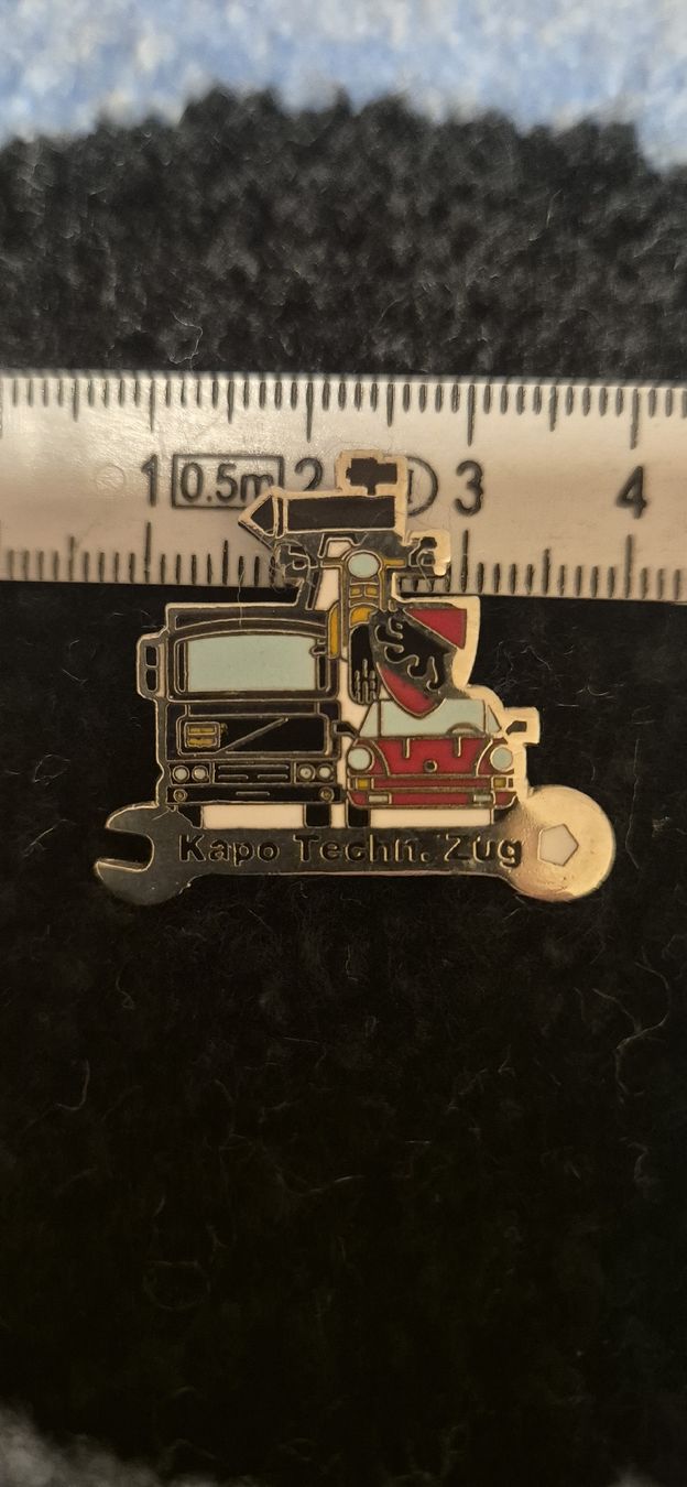 Plaketten & Abzeichen: Pin Kapo Techn. Zug – Neu (gemäss Beschreibung) aus Münchenbuchsee von Yannikfero