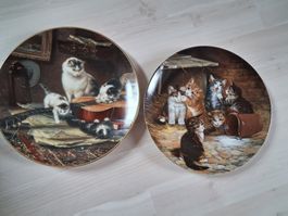2 X KATZENTELLER SAMMLERTELER