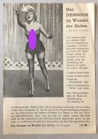 🟡 EROTICA - Intime Dessous  - Flyer -  60er Jahre EROTIK