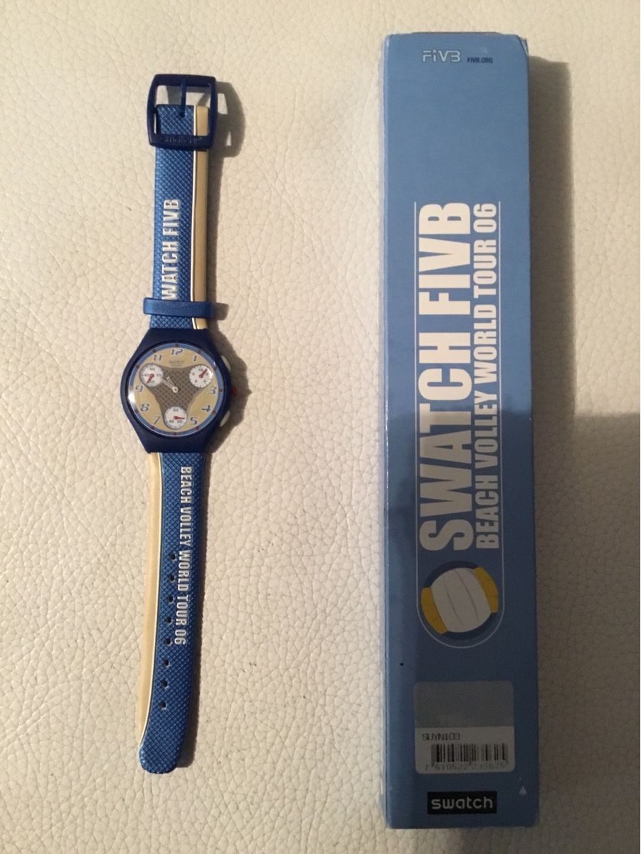 Swatch Orologi: Swatch chrono Beach volley – Nuovo e nell'imballaggio originale da Neuchatel venduto da RinoICF 1