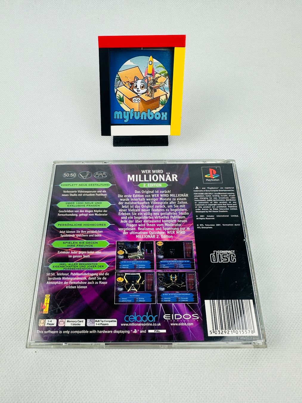 Giochi: Playstation 1 PS1 Wer wird Millionär 2 Edition deutsch – Usato da Kappel SO venduto da MyFunBox 1