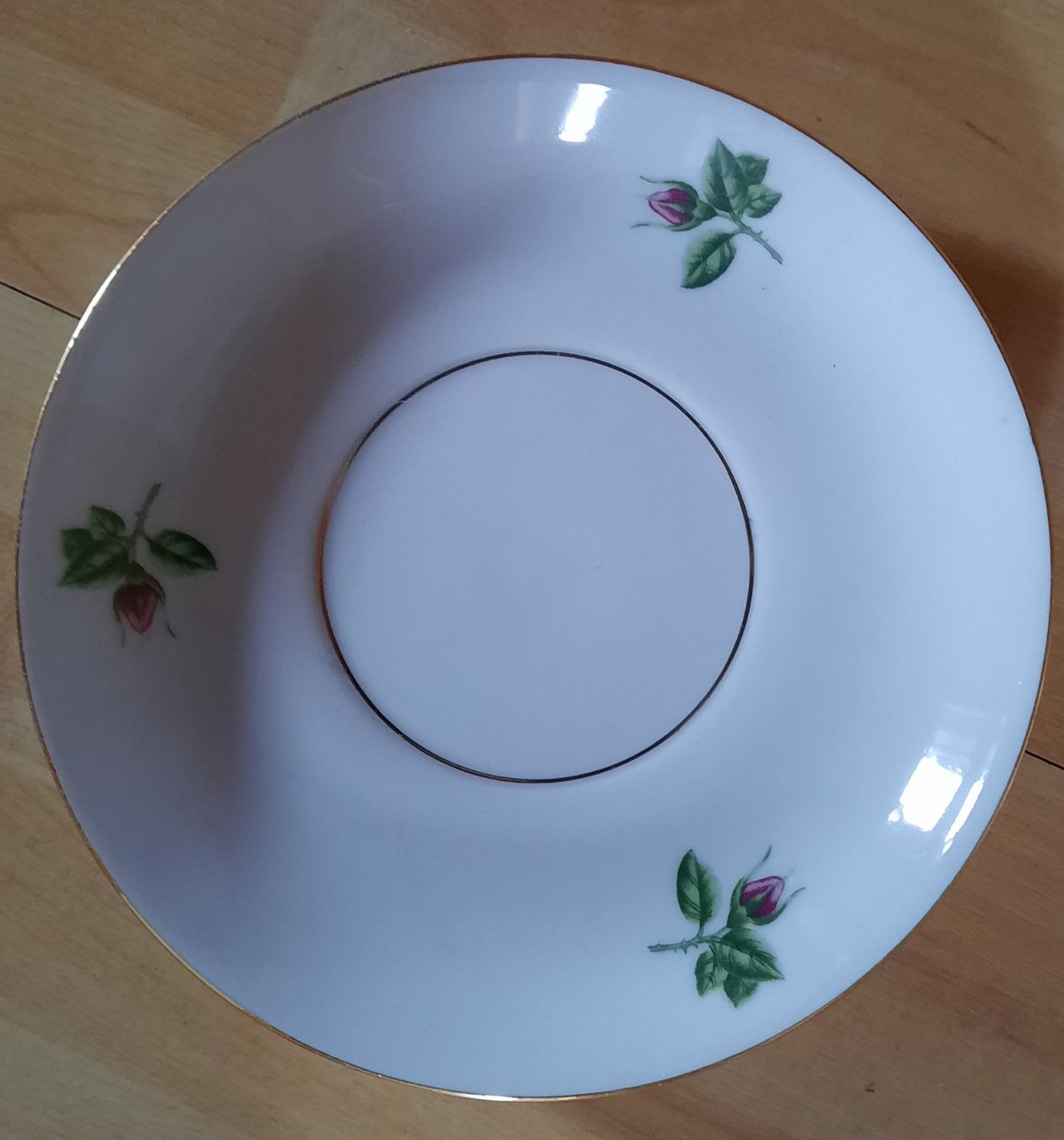 Set di piatti: Goldrand-Kaffee/Teegeschirr mit Rosen – Usato da Derendingen venduto da Susu63 3