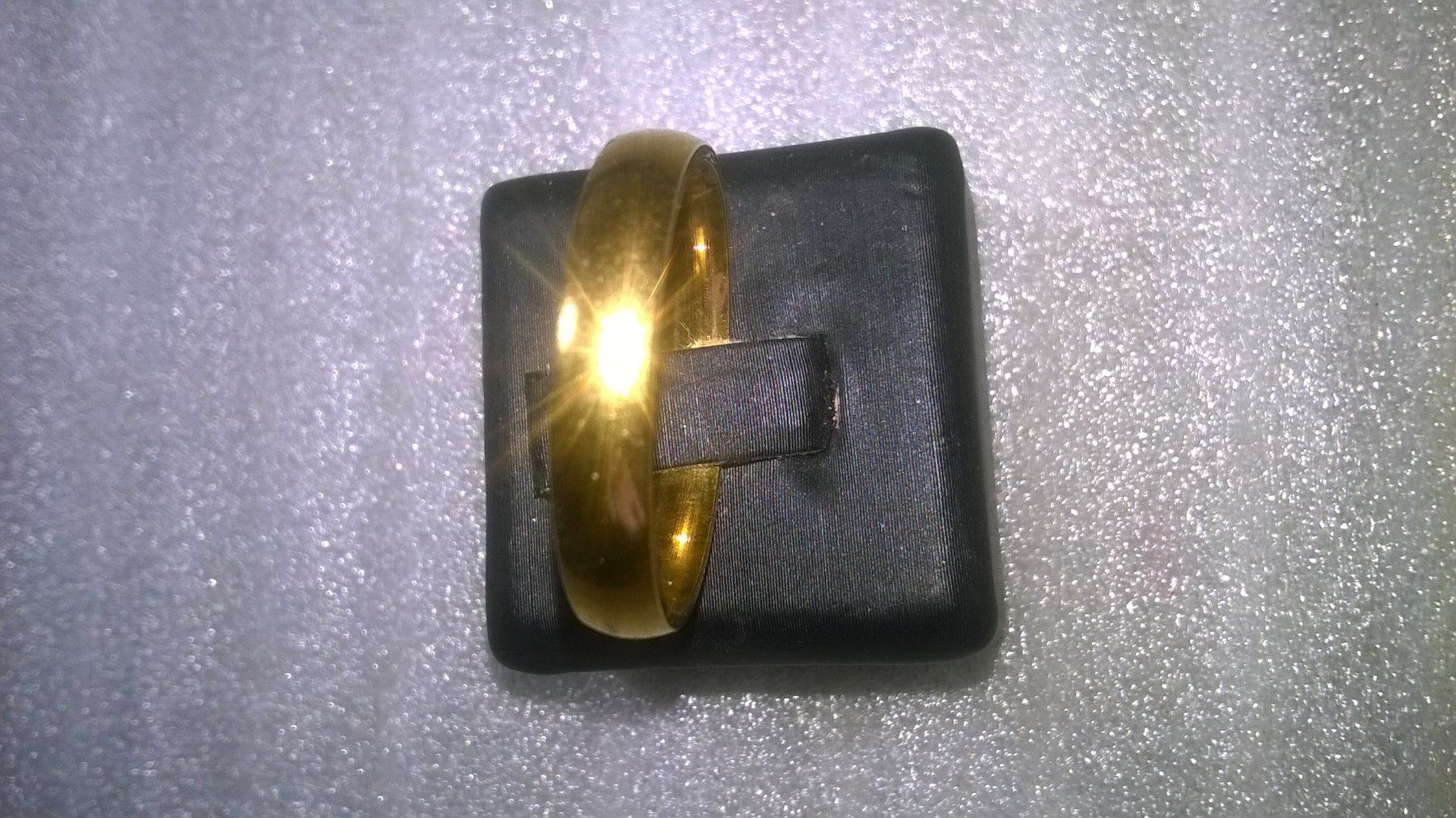 Ringe: RING EDELSTHAL VERGOLDET ,,,GLANZIG – Neu (gemäss Beschreibung) aus Basel von bijoutrie_4 1