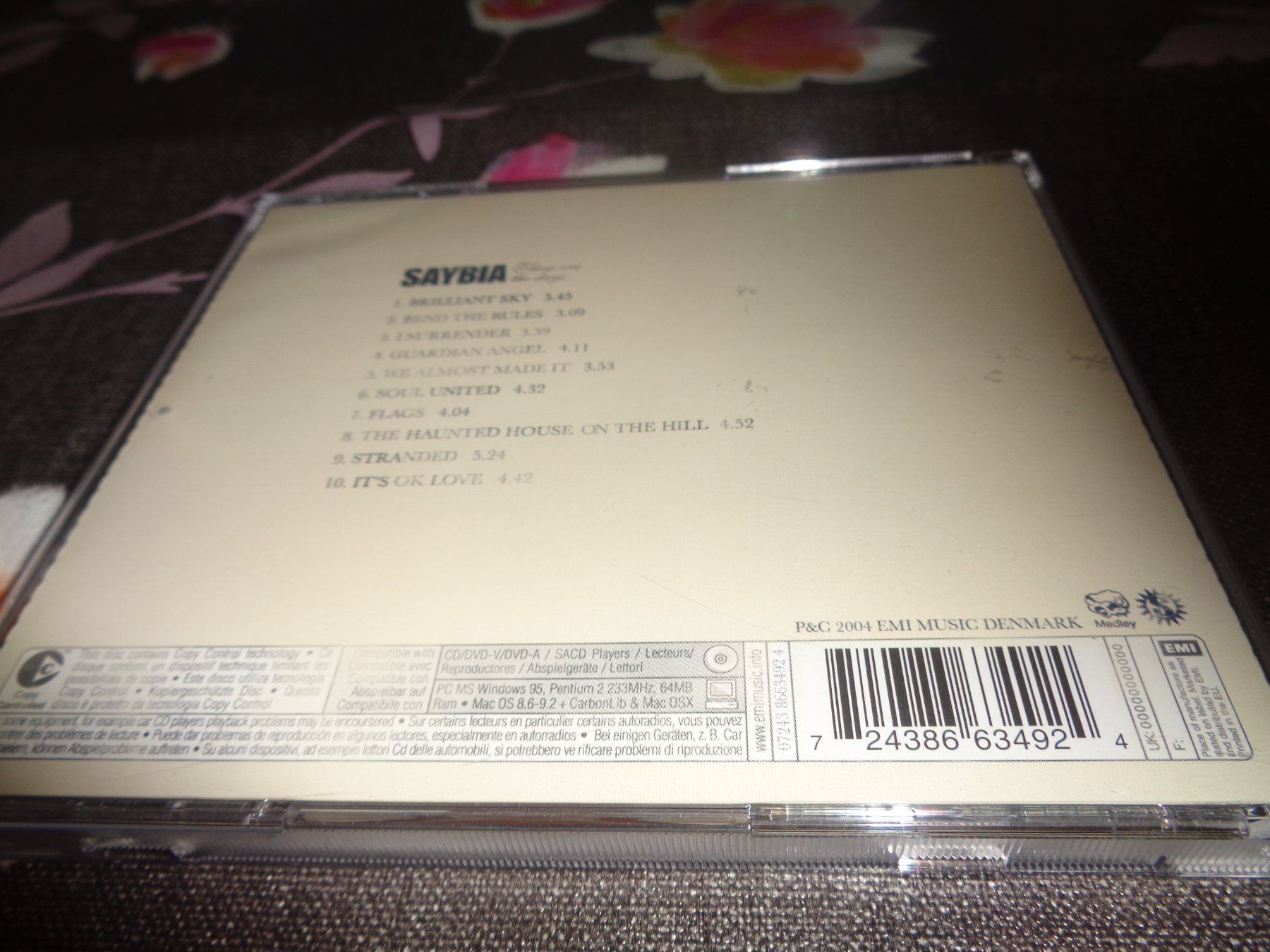 CD: Saybia - These are the days CD – Usato da Olten venduto da Disc-Ausverkauf 1