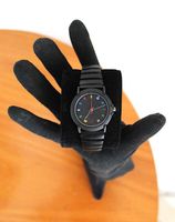 Mondaine Vintage Pop-Art Armbanduhr ,Messe Zürich 90er/00er