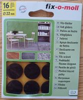 Möbelgleiter - Türstopper- Filz Gleiter - 16 x 22 mm - NEU