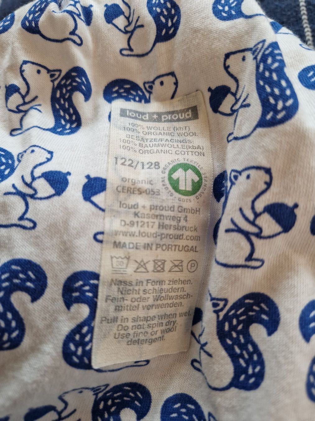 Loud Proud Altro abbigliamento per bambino: Loud & Proud Wendemütze Wolle Eichhörnchen 122 / 128 – Usato da MUEHLAU venduto da ibo_5c7d 2