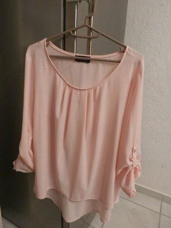schöne rosa Sommerbluse in Grösse L