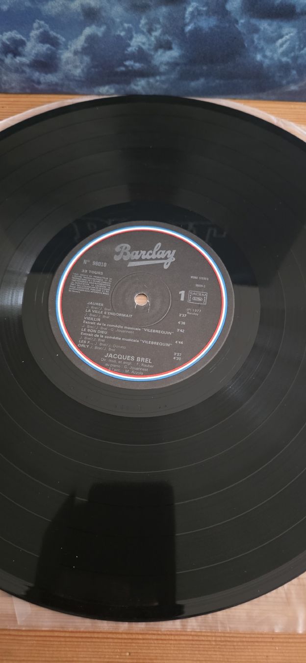 Dischi in vinile: Jacques Brel  Très Bon État 1977 Vg,Vg – Usato da Yvonand venduto da RF-VINYL 1