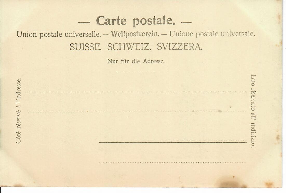 Cartoline postali: Weggis, Abfahrt des Dampfbootes Schwyz – Usato da Hochdorf venduto da Ziegel-16 1