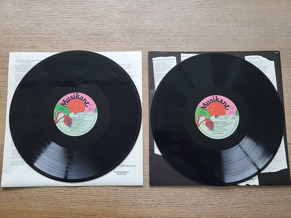 Dischi in vinile: Wolf Biermann - Vinyl Box mit 2 LP's - 1984 – Usato da Wilen b. Wollerau venduto da 4banger 3