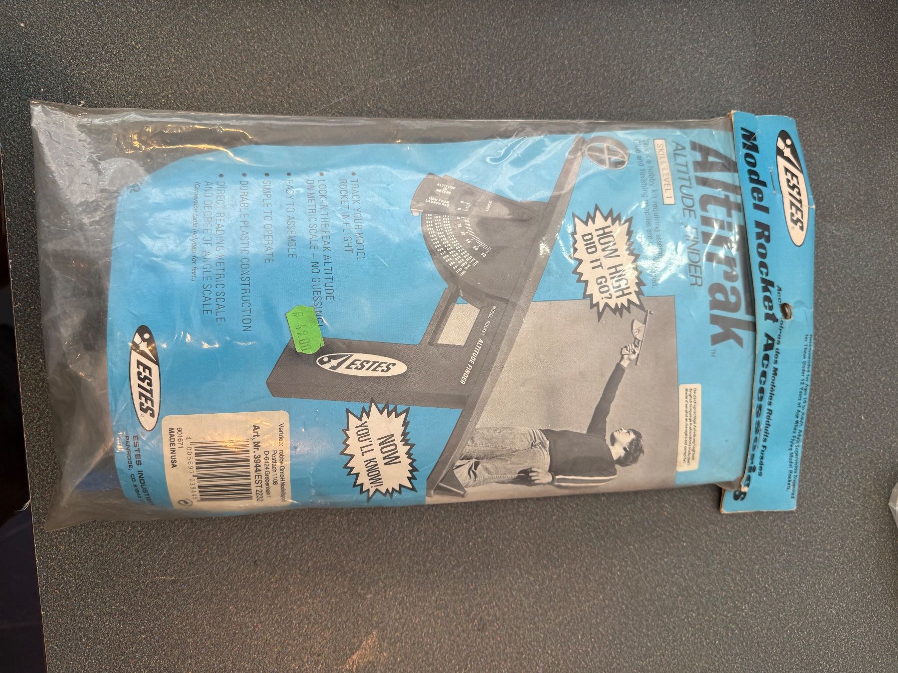 Modellismo RC: Vintage  Estes Model Rocket sealed – Nuovo (secondo la descrizione) da Chiasso venduto da Carrara-Modellismo