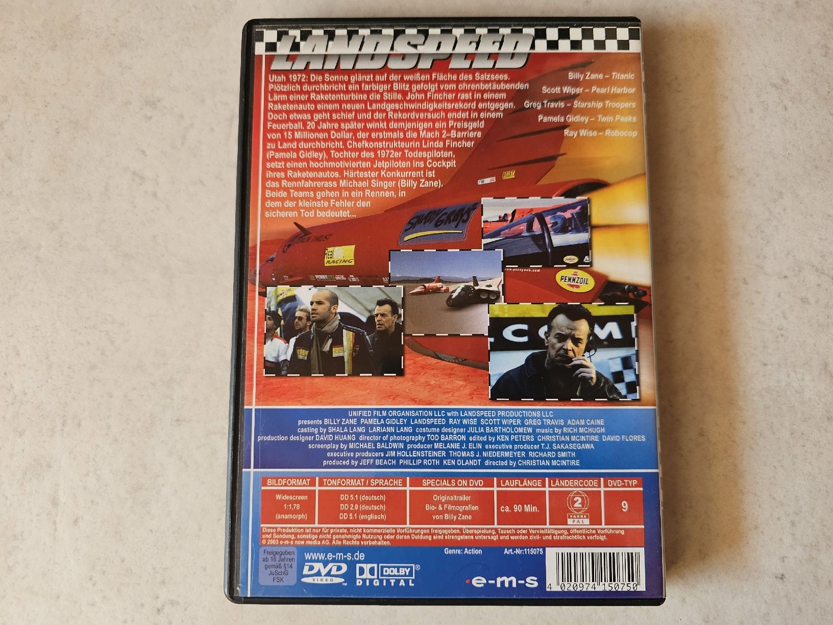 Tutti i DVDs: Landspeed  -  Kein Limit, keine Regeln – Usato da Schneisingen venduto da backstore24 1