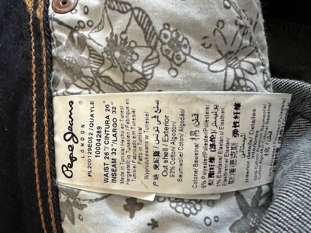 Pepe Jeans Jeans: Jeans Pepe Jeans regular fit Gr. 26|32 – Gebraucht aus Wabern von MagdalenaWabern 4