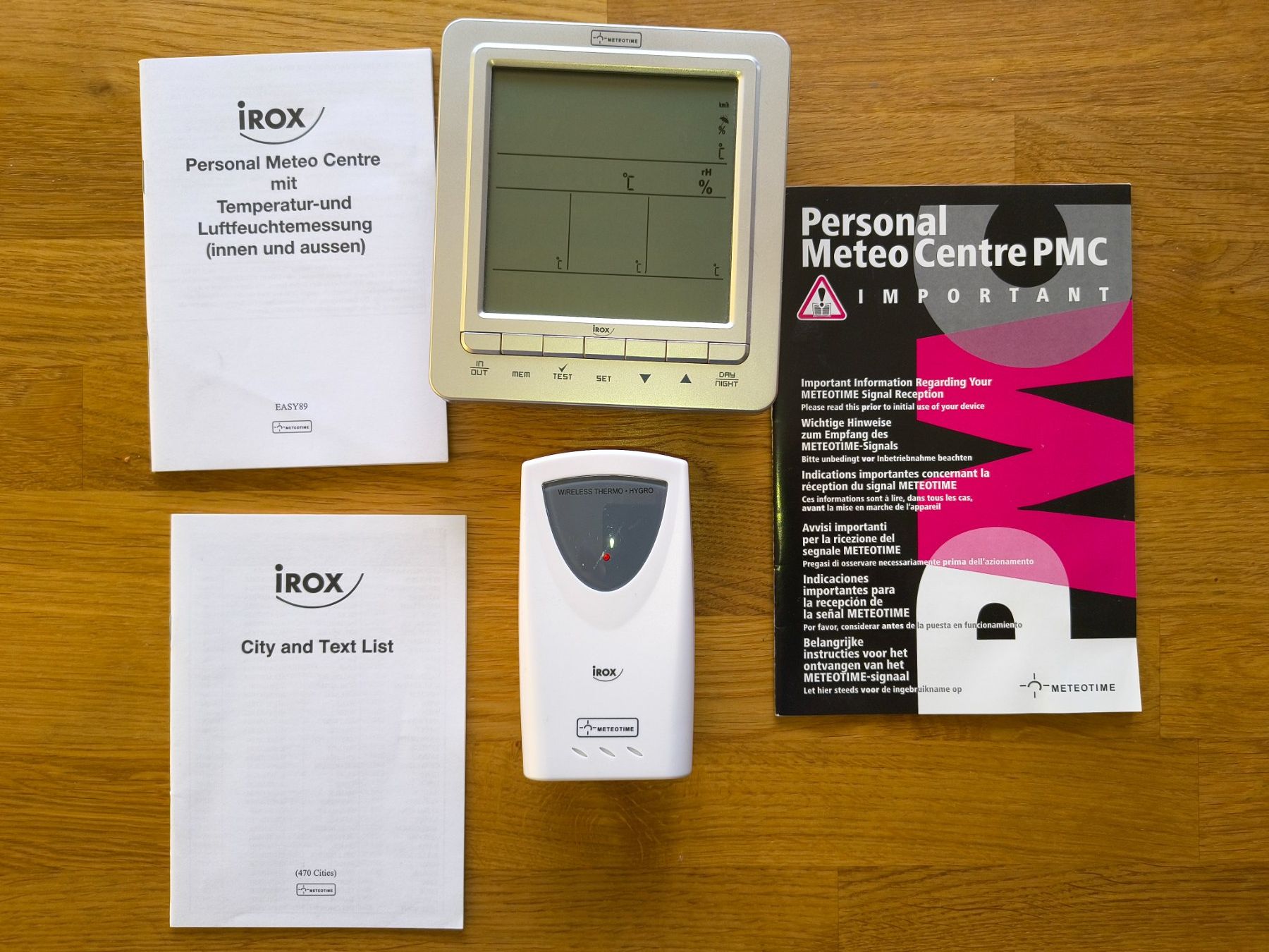 Sonstiges für Haushalt & Wohnen: iROX Easy89 digitale Wetterstation – Gebraucht aus Densbüren von TutaLarsen