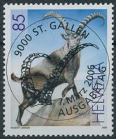 2006 - Steinbock - Ersttag Voll Stempel ET