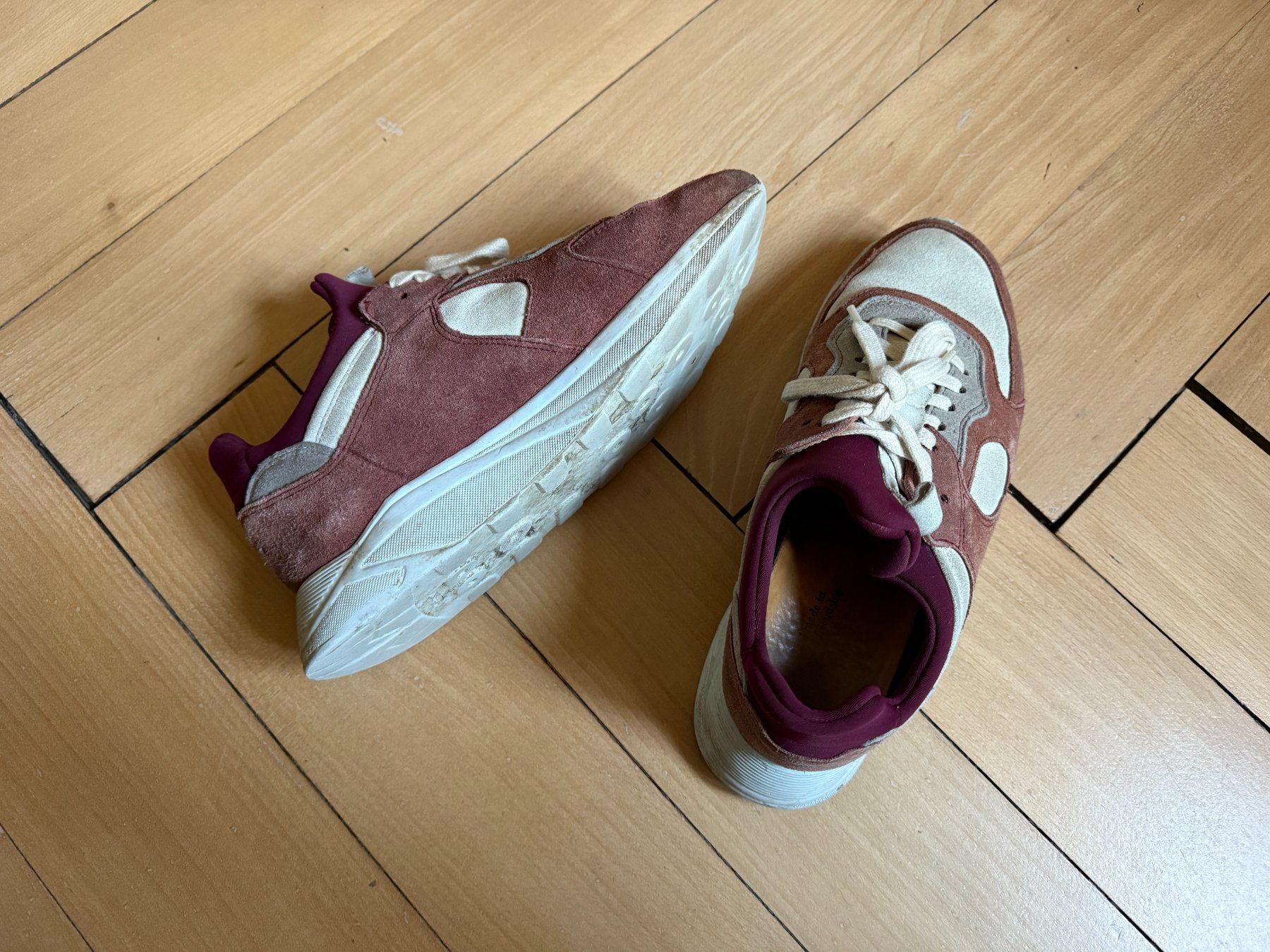 Scarpe da donna: EKN - Sneaker weinrot-weiss-grau 40 – Usato da Zürich venduto da Diazaio 3