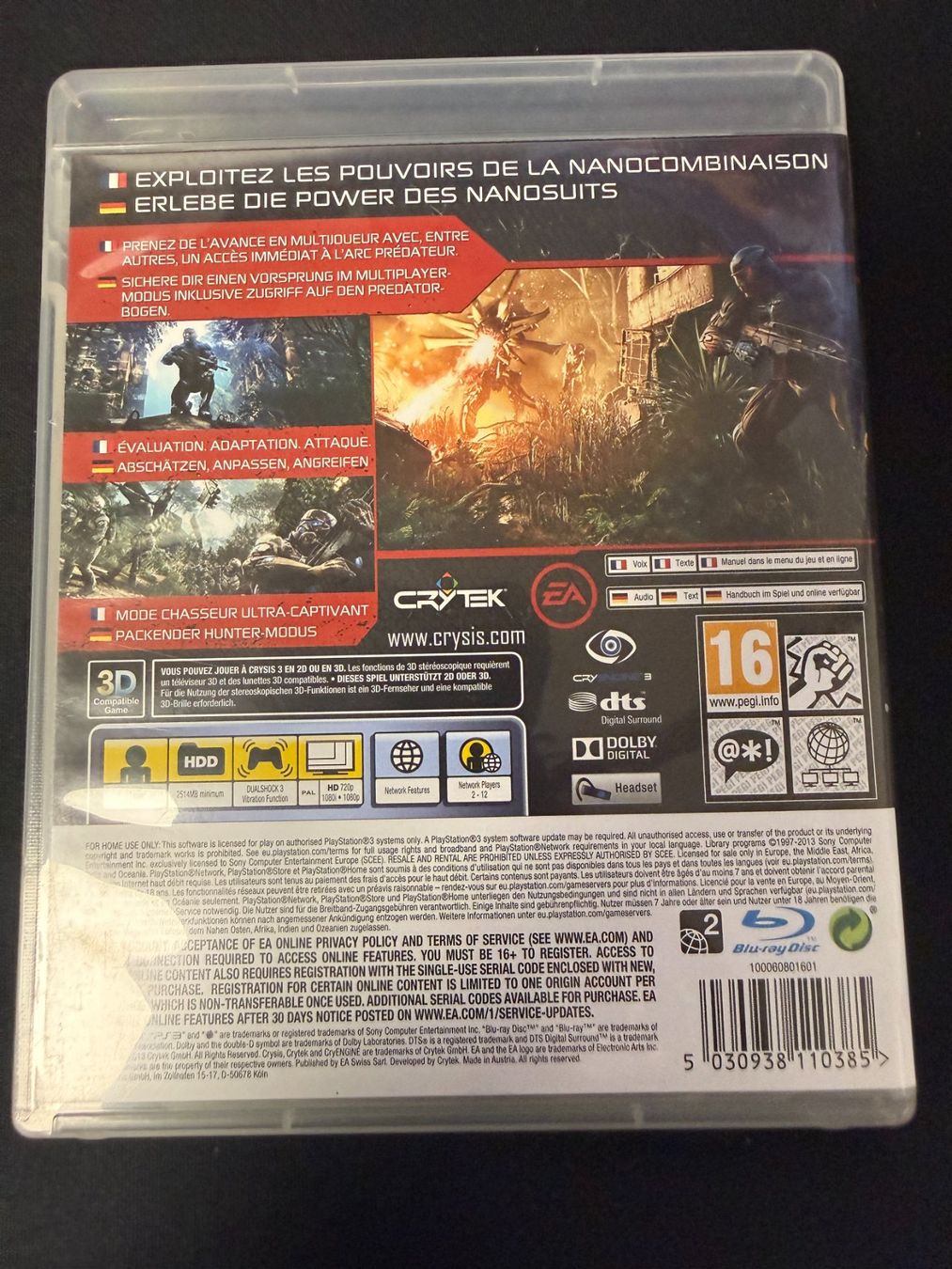 Sony Spiele: Crysis 3 - PS3 – Gebraucht aus Pont-de-la-Morge von Darfal 2