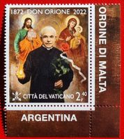 VATIKAN ARGENTINIEN SMOM MALTESER-ORDEN DON L. ORIONE 2022**