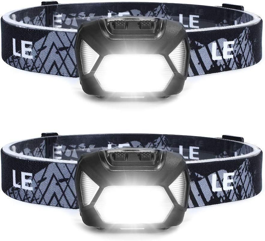 Lampen: Stirnlampe 2 Pack Superhelle LED Kopflampe 6 Leuchtmodi – Neu und originalverpackt aus Hundwil von pak_7zvn