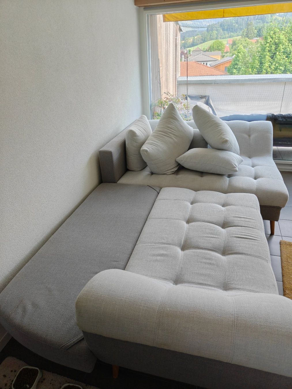Sofas: Canapé modulable avec fonction lit et rangement – D'occasion à Pâquier-Montbarry par kev_5r5x 3