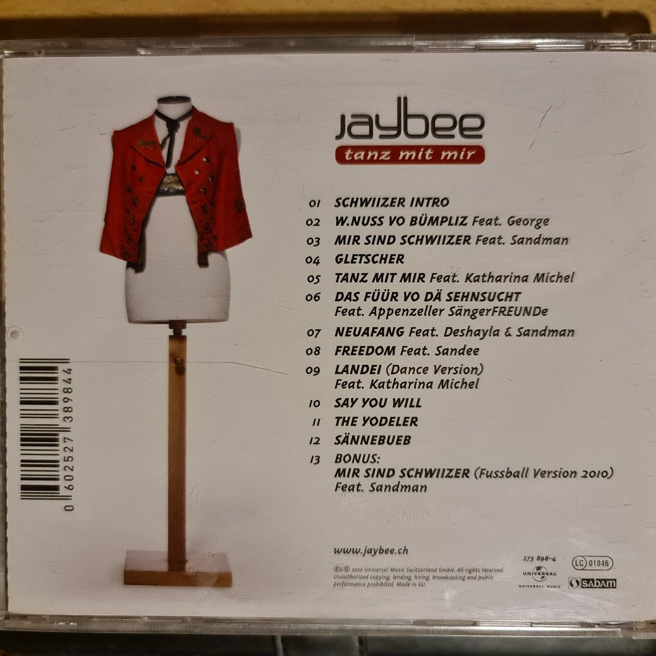 CD: Jaybee - tanz mit mir – Usato da Dintikon venduto da Vexi 1