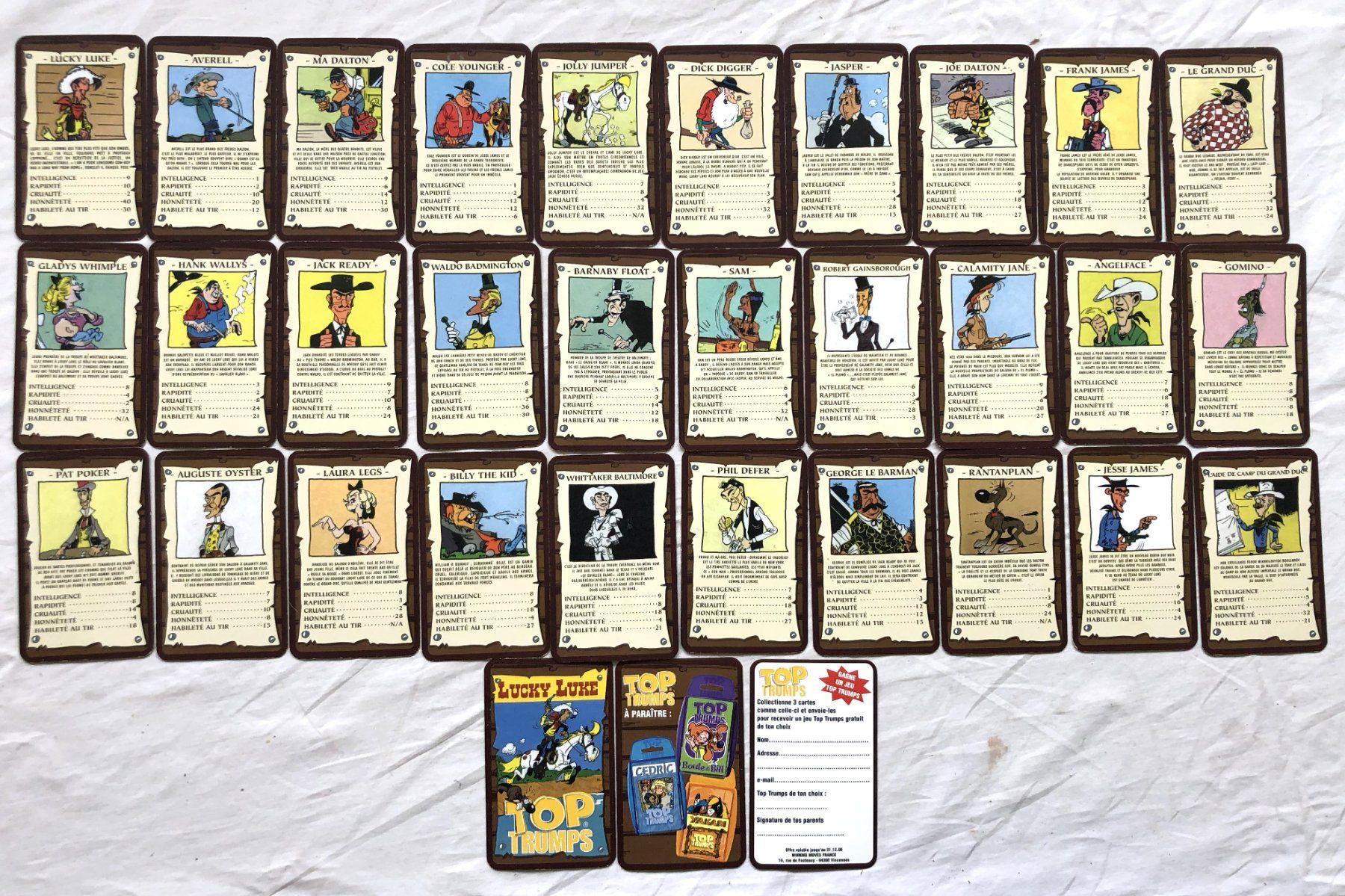 Spiele: TOP TRUMPS - Quartett - Lucky Luke – Gebraucht aus Schaffhausen von durruti 1