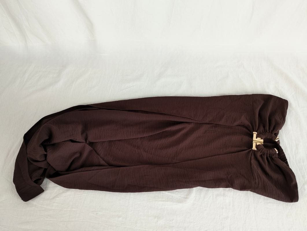 Vestiti: Braunes langes Kleid Einheitsgrösse – Usato da Schübelbach venduto da Restwert_Schubelbach 4
