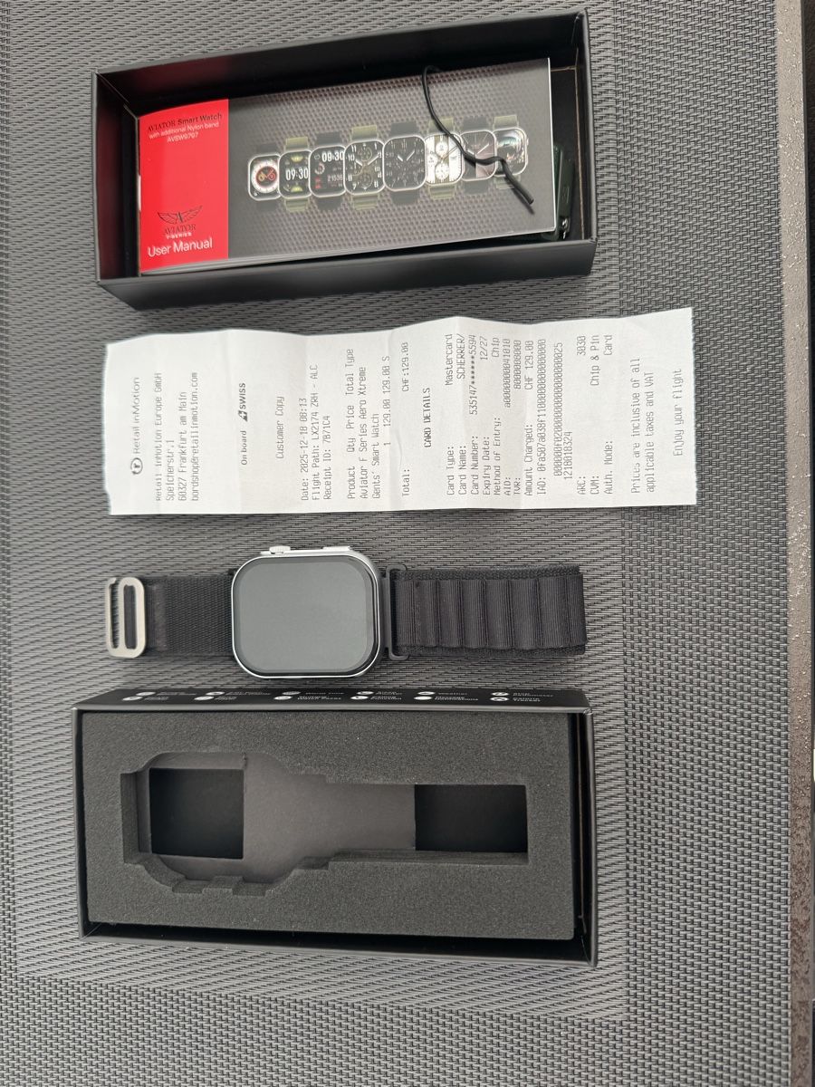 Smartwatch: Smart Watch „Aviator“. – Usato da Wil SG venduto da inn_9tbd