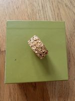 Goldener Vintage Blumenring