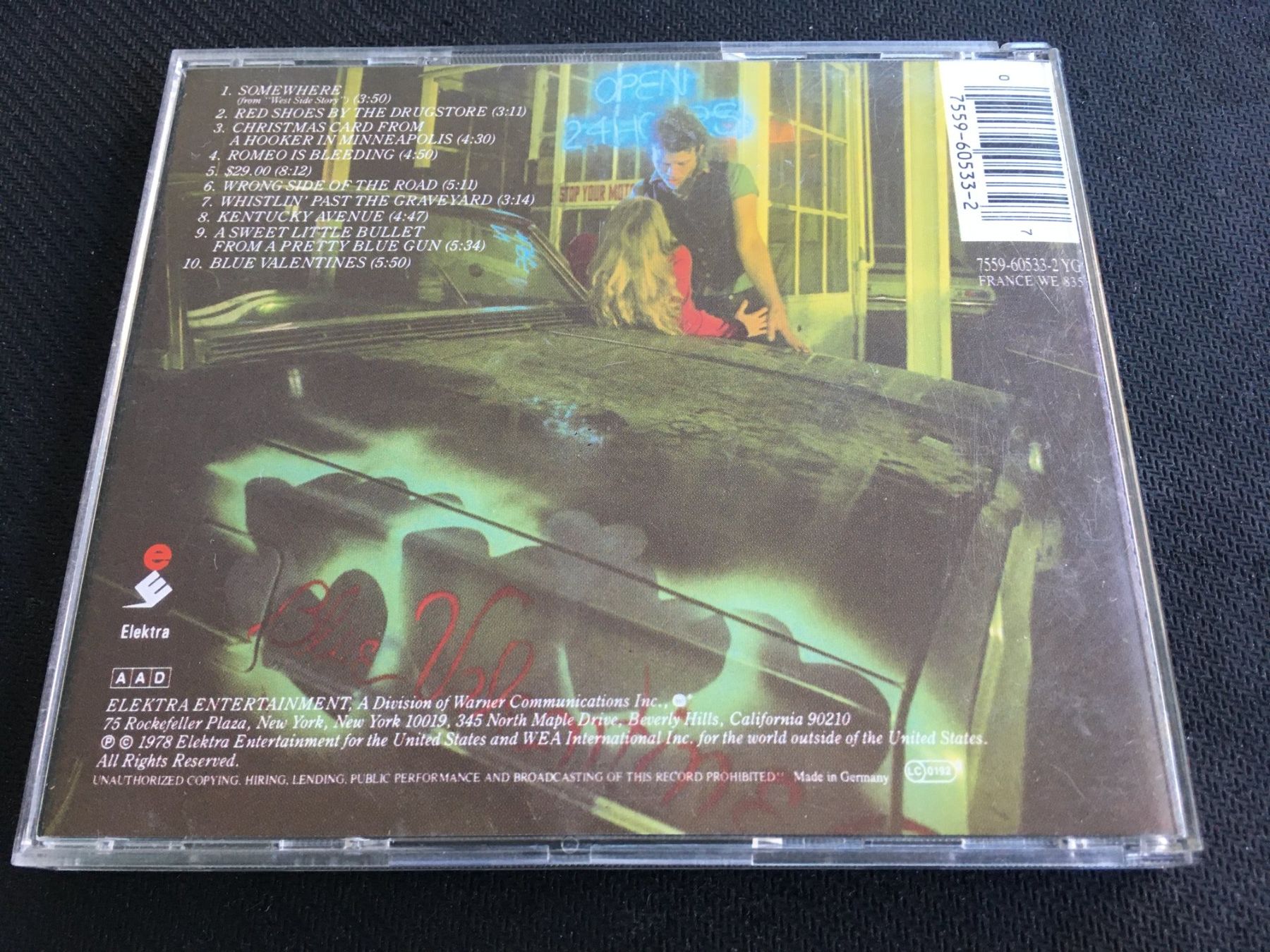 CDs: Tom Waits - Blue Valentine -CD- – Gebraucht aus St.Gallen von MedienJoe 2