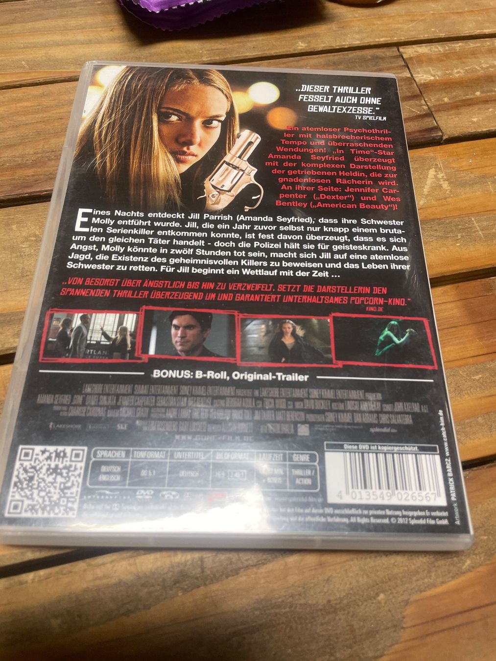Tutti i DVDs: DVD gone (allemand) – Usato da moudon venduto da faucheur2 1