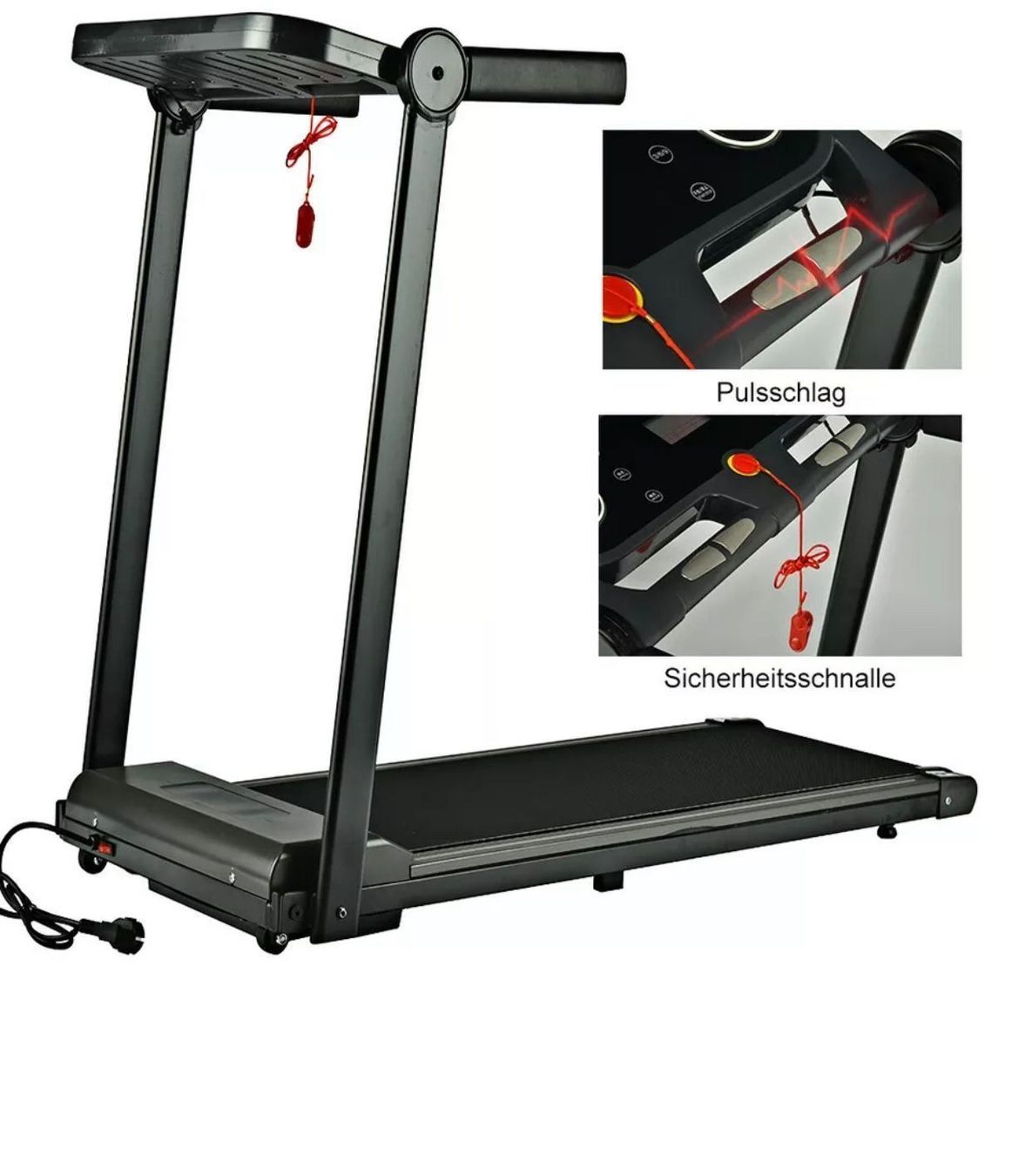 Hometrainer: Elektrisch Laufband LCD Display Heimtrai – Nuovo e nell'imballaggio originale da Amriswil venduto da JaJa-Express 5