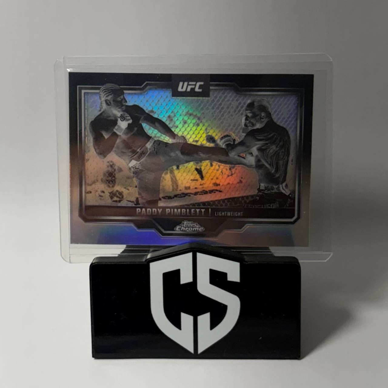 Panini Sammelbilder & Trading cards: 2024 Topps Chrome UFC Paddy Pimblett Negative Refractor – Gebraucht aus Oftringen von collectsupply