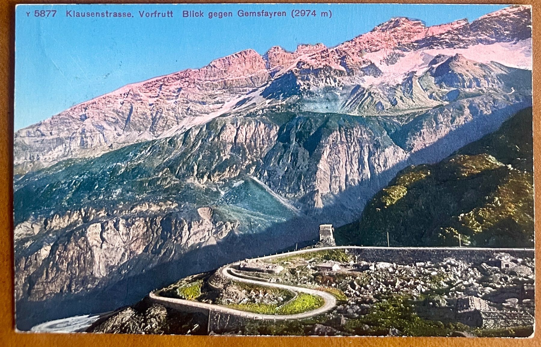Cartoline postali: KLAUSENSTRASSE - 1925 – Usato da Lutry venduto da Ediego