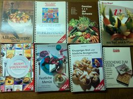 8x Rezeptbücher & Ratgeber - Betty Bossi & SGU, Occasion
